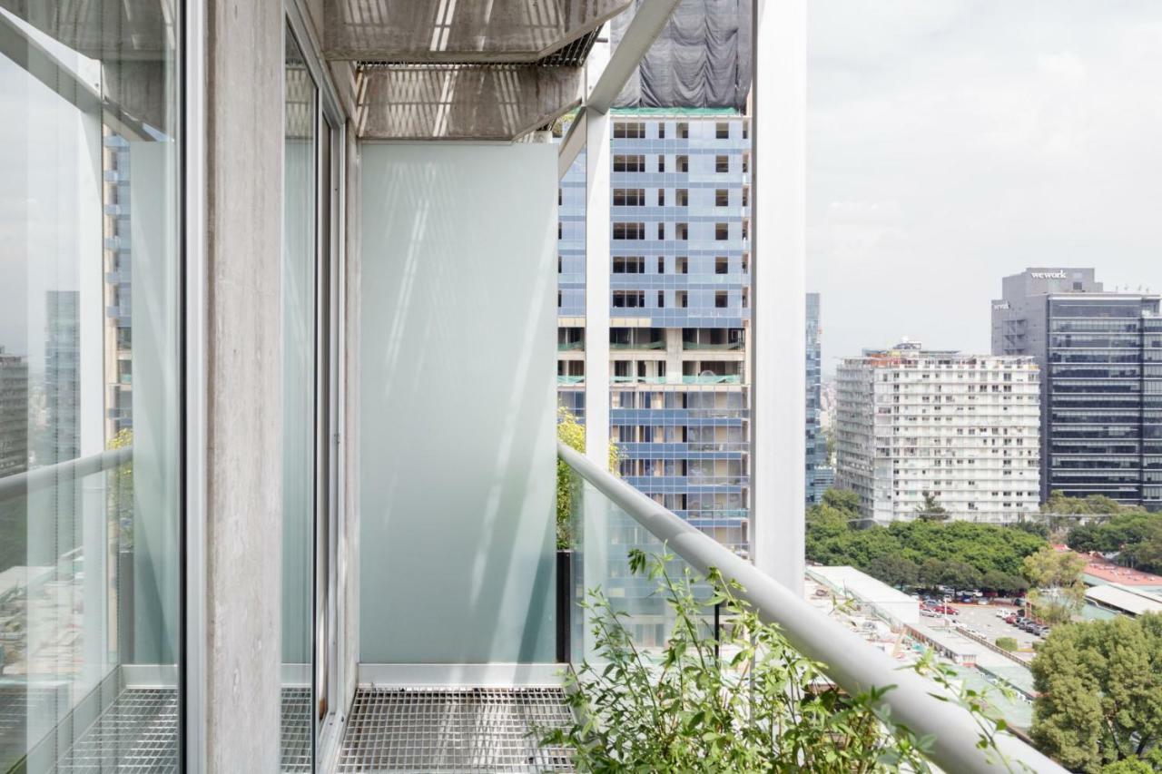 墨西哥城Departamento En Polanco Con Impresionante Vista A La Ciudad Gym - Pool - Parking公寓 外观 照片
